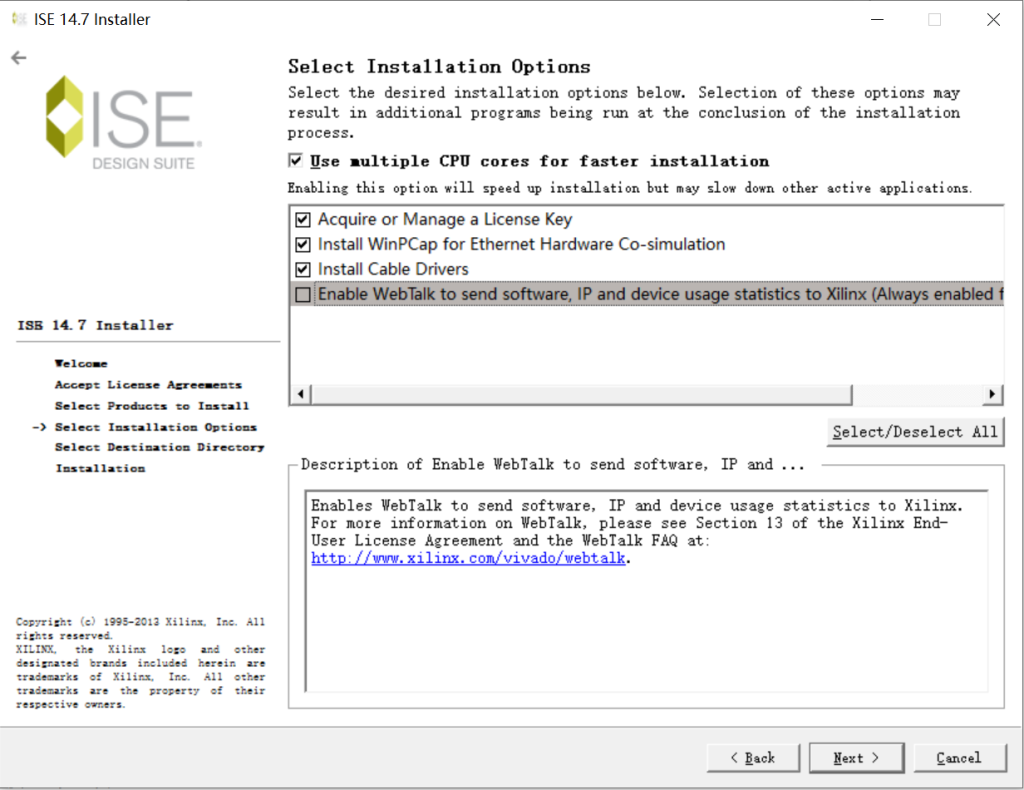 Windows 10/11 安装ISE 14.7 保姆级教程插图5