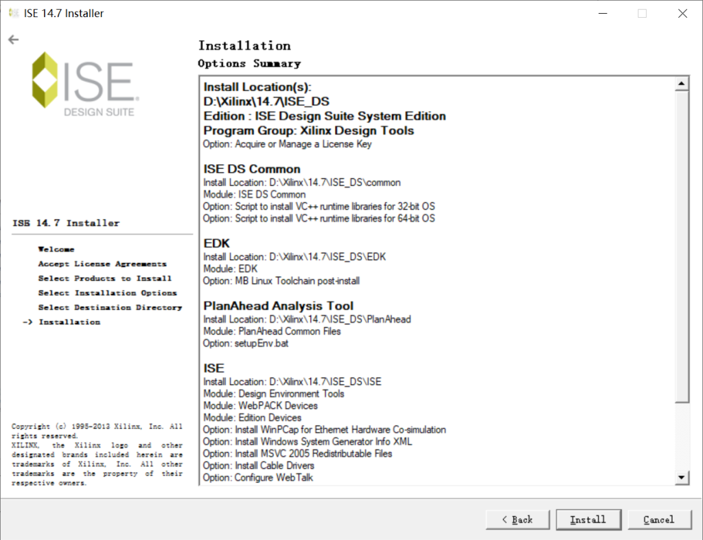 Windows 10/11 安装ISE 14.7 保姆级教程插图8