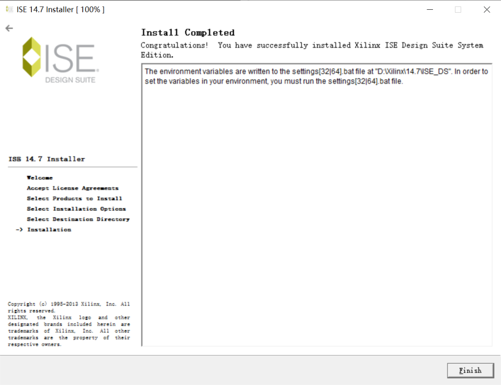 Windows 10/11 安装ISE 14.7 保姆级教程插图21