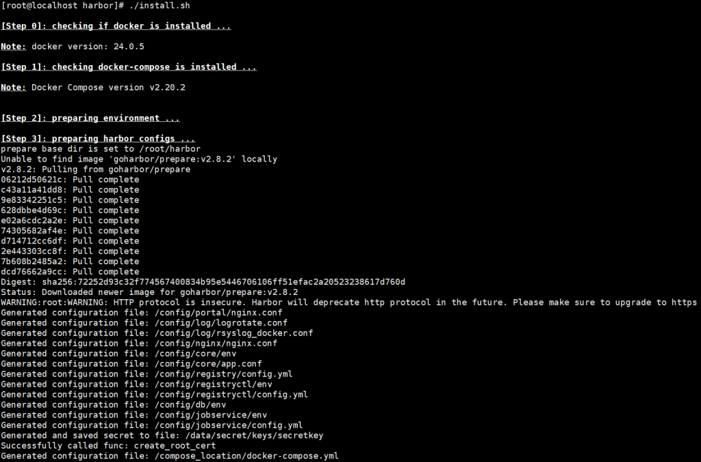 Harbor——Centos 7部署私有镜像仓库插图4