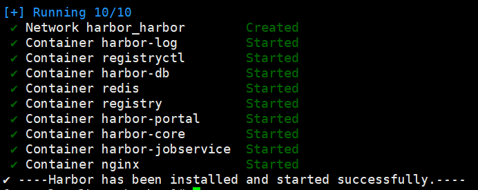 Harbor——Centos 7部署私有镜像仓库插图5