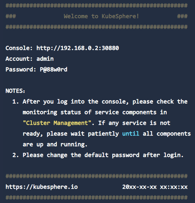 在 Centos 上以 All-in-One 模式安装 KubeSphere插图2