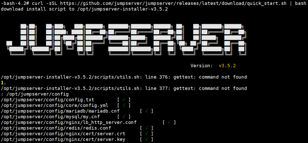 Centos部署JumpServer插图1